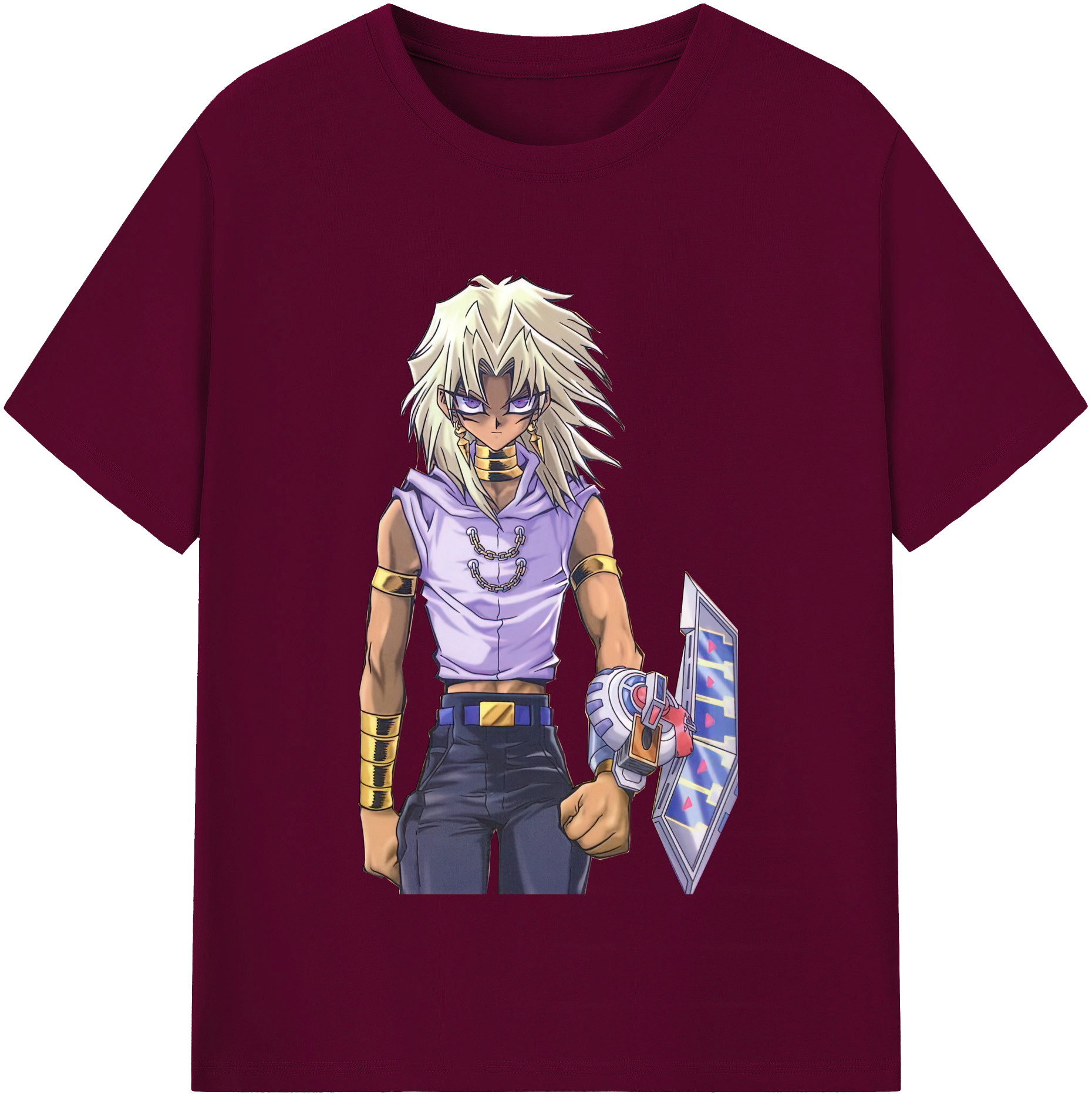 （画像用） 遊☆戯☆王 Yu-Gi-Oh! レディースカジュアルプリントTシャツ（綿100％）